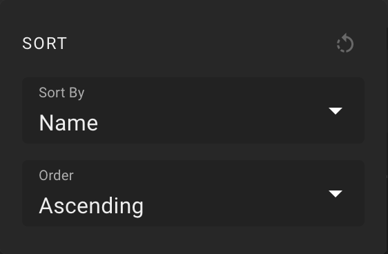 Tags List Sort